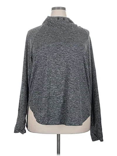 Pre-owned Athleta Turtleneck Sweater In Gray