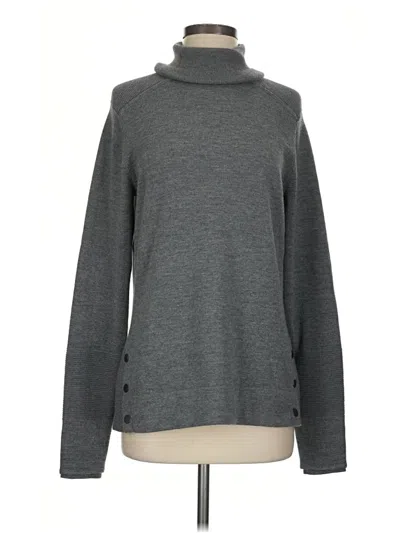 Pre-owned Athleta Turtleneck Sweater In Gray