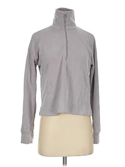 Pre-owned Athleta Turtleneck Sweater In Gray