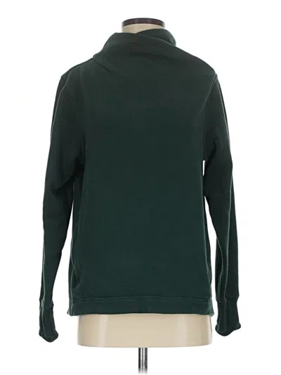 Pre-owned Athleta Turtleneck Sweater In Green