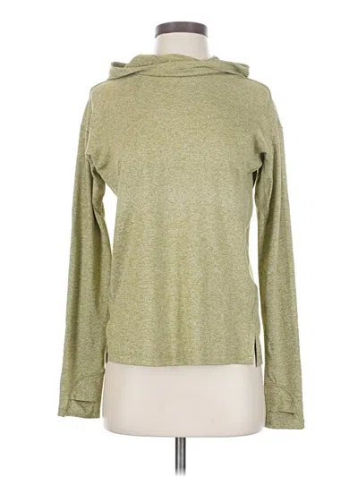Pre-owned Athleta Turtleneck Sweater In Green