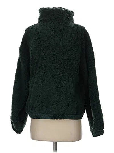 Pre-owned Athleta Turtleneck Sweater In Green