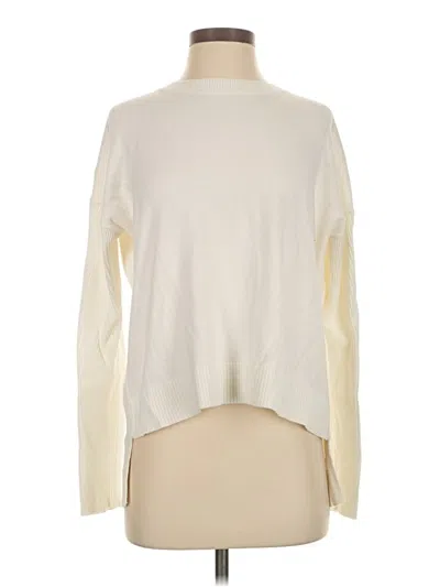 Pre-owned Athleta Turtleneck Sweater In Ivory