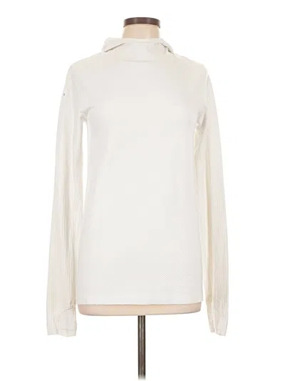 Pre-owned Athleta Turtleneck Sweater In Ivory