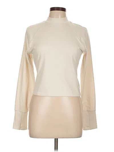 Pre-owned Athleta Turtleneck Sweater In Ivory