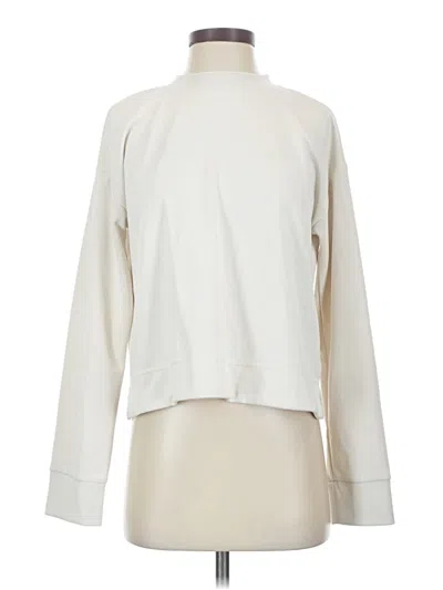 Pre-owned Athleta Turtleneck Sweater In Ivory