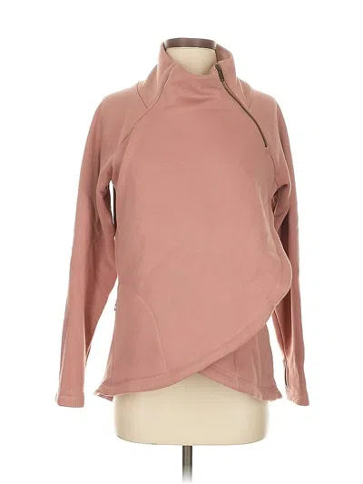 Pre-owned Athleta Turtleneck Sweater In Pink