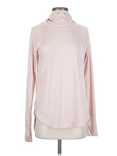 Pre-owned Athleta Turtleneck Sweater In Pink