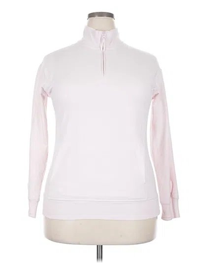 Pre-owned Athleta Turtleneck Sweater In Pink