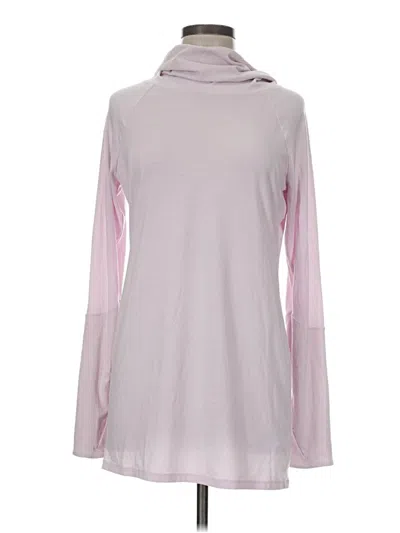 Pre-owned Athleta Turtleneck Sweater In Pink
