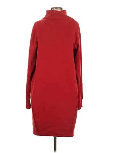 Pre-owned Athleta Turtleneck Sweater In Red