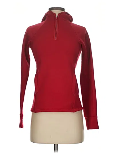 Pre-owned Athleta Turtleneck Sweater In Red