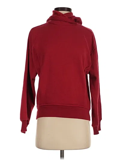 Pre-owned Athleta Turtleneck Sweater In Red