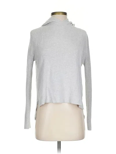 Pre-owned Athleta Turtleneck Sweater In Silver