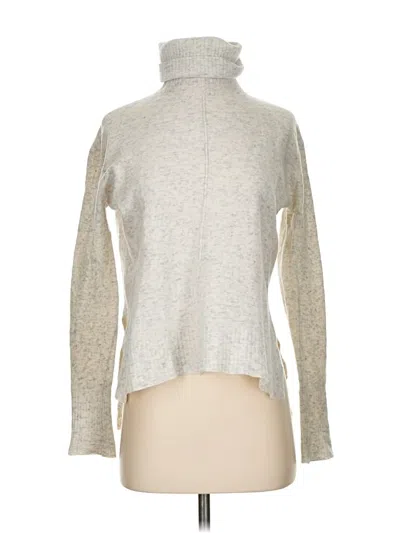 Pre-owned Athleta Turtleneck Sweater In Silver