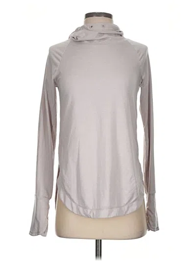 Pre-owned Athleta Turtleneck Sweater In Silver