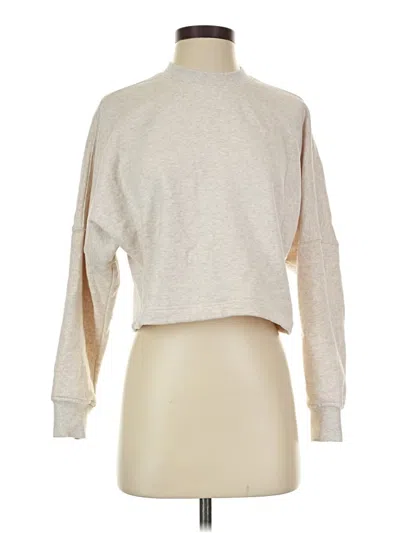 Pre-owned Athleta Turtleneck Sweater In Tan