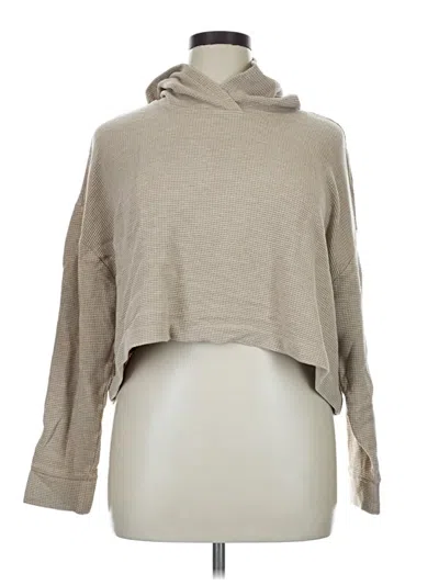 Pre-owned Athleta Turtleneck Sweater In Tan