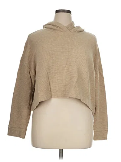 Pre-owned Athleta Turtleneck Sweater In Tan