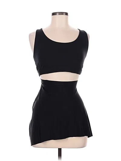 Pre-owned Athleta Two Piece Swimsuit In Black