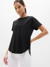 Athleta Ultimate Mesh Tee In Black