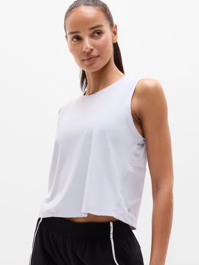 Athleta Ultimate Muscle Tank In White