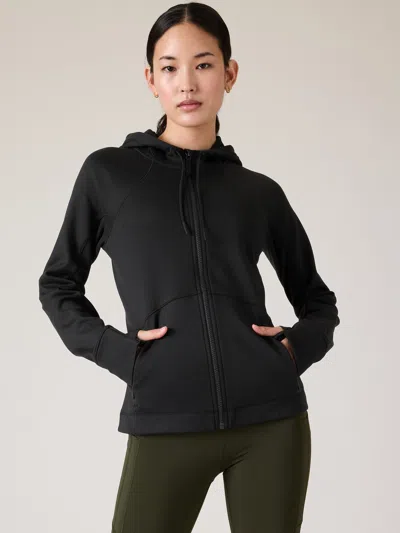 Athleta Unstoppable Full Zip In Black