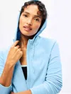 Athleta Unstoppable Fleece Lined Full Zip Jacket In Blue