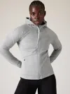 Athleta Unstoppable Full Zip In Grey