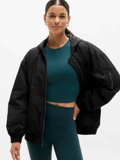 Athleta Upfield Bomber In Black