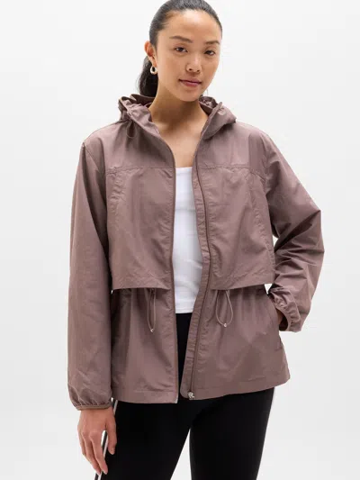 Athleta Valley Jacket In Brown