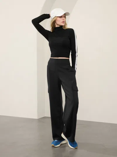 Athleta Brooklyn Heights High Rise Cargo Pant In Black