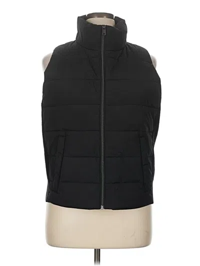 Pre-owned Athleta Vest In Black