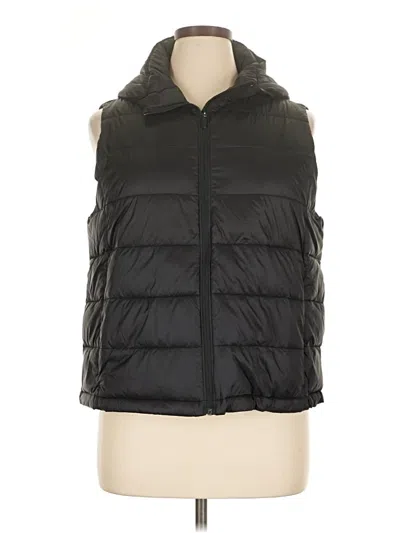 Pre-owned Athleta Vest In Black