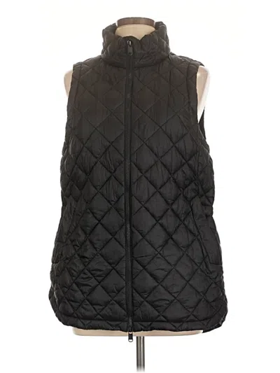 Pre-owned Athleta Vest In Black