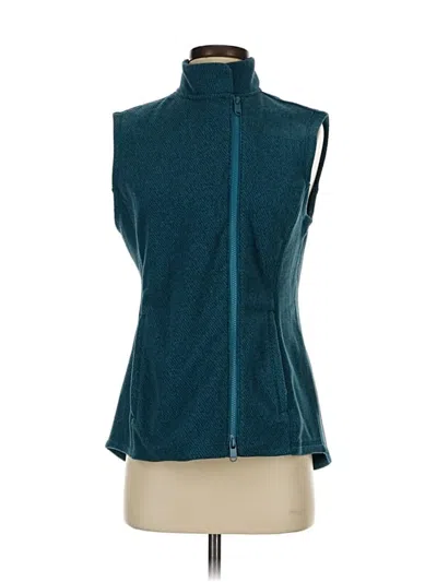 Pre-owned Athleta Vest In Blue