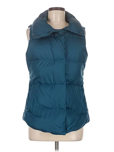 Pre-owned Athleta Vest In Blue