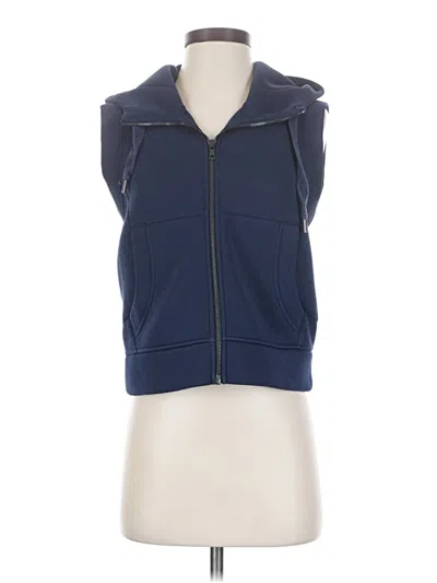 Pre-owned Athleta Vest In Blue