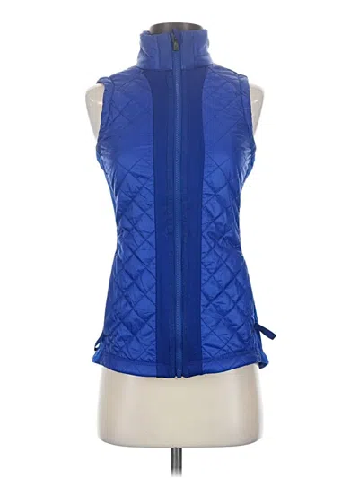 Pre-owned Athleta Vest In Blue