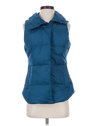 Pre-owned Athleta Vest In Blue