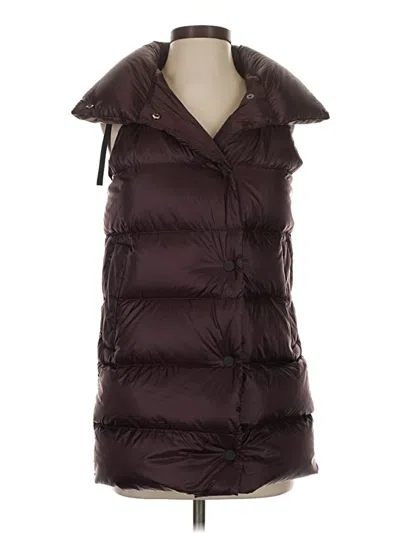 Pre-owned Athleta Vest In Brown