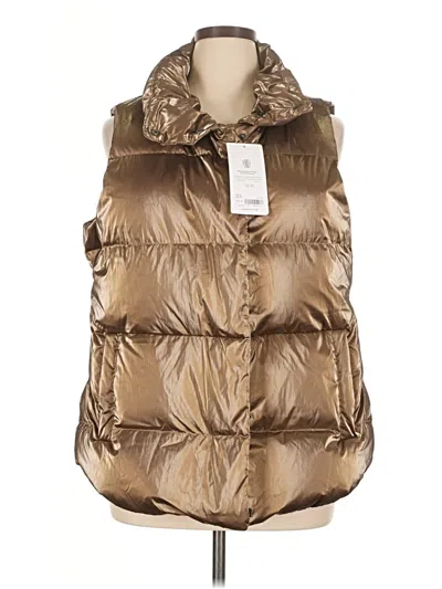 Athleta Vest In Gold