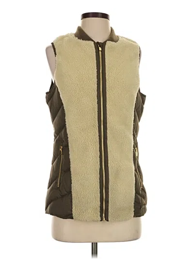 Pre-owned Athleta Vest In Gold