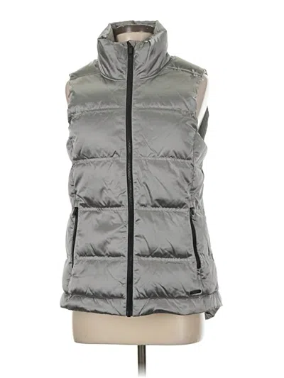 Pre-owned Athleta Vest In Gray