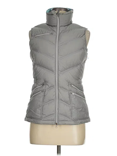 Pre-owned Athleta Vest In Gray