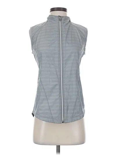 Pre-owned Athleta Vest In Gray