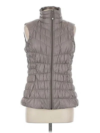 Pre-owned Athleta Vest In Gray