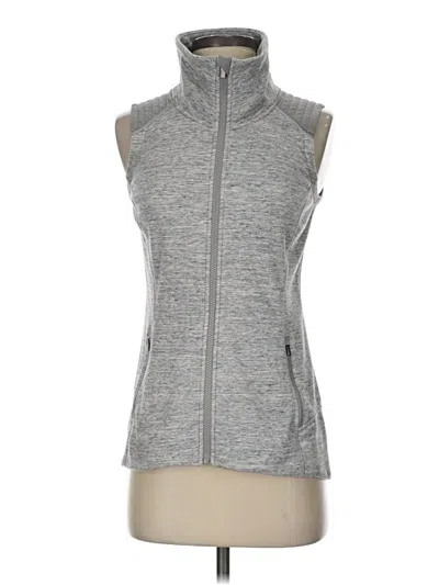 Pre-owned Athleta Vest In Gray
