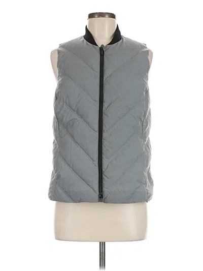 Pre-owned Athleta Vest In Gray