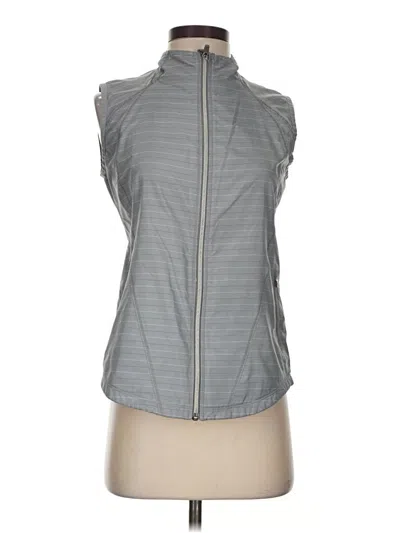 Pre-owned Athleta Vest In Gray